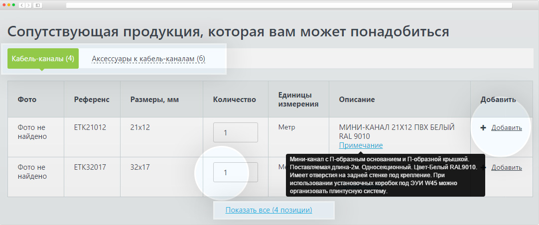 Сопутствующая продукция