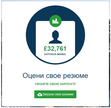 Пример обработки резюме