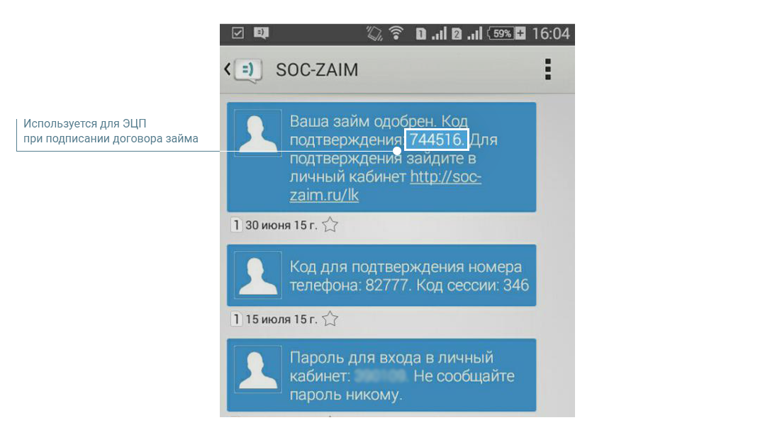 Уведомление об одобрении заявки